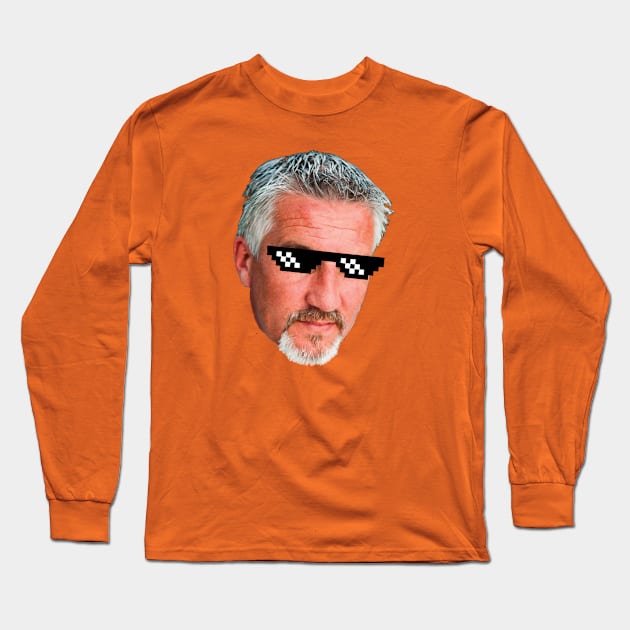 paul hollywood gift Long Sleeve T-Shirt by shimodesign